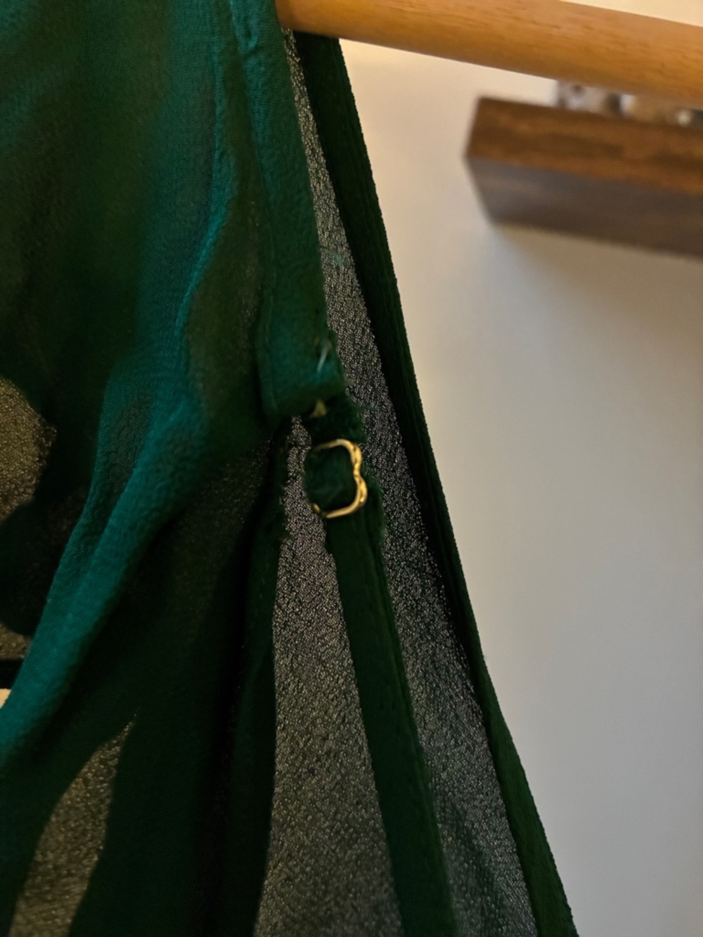 Reformation Adora Green Ruffle Dress - Picture 5 of 8